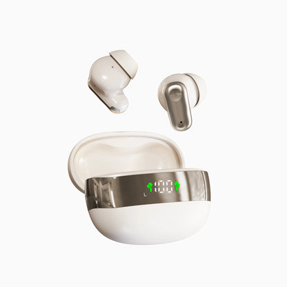 Mini550-Wireless Headphones, High-Fidelity Stereo Headphones,With Noise Cancellation Feature and LED Display,Mini Headphones