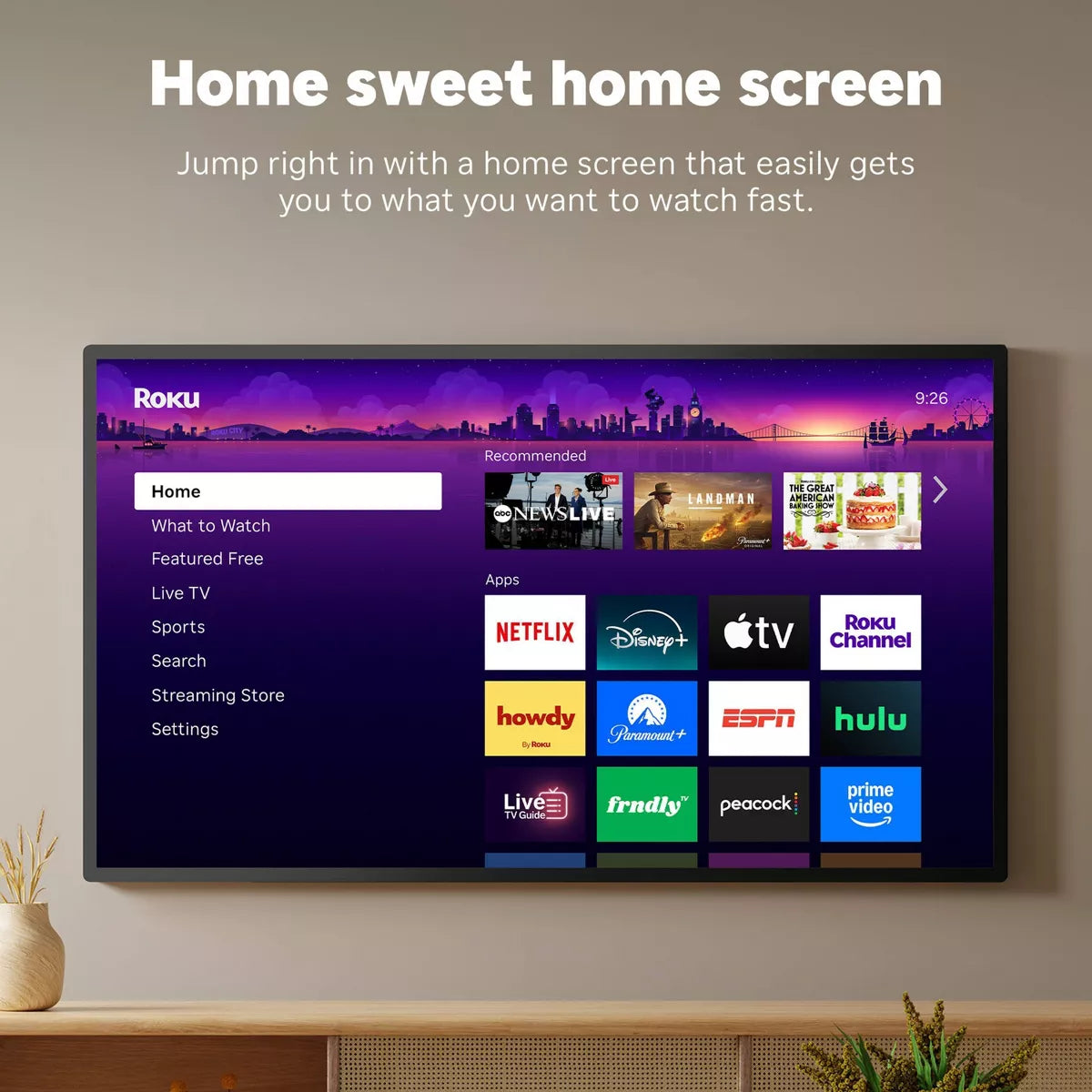 Roku Streaming Stick 4K Streaming Device 4K/Hdr/Dolby Vision with Voice Remote with TV Controls: Wi-Fi, Apple Airplay